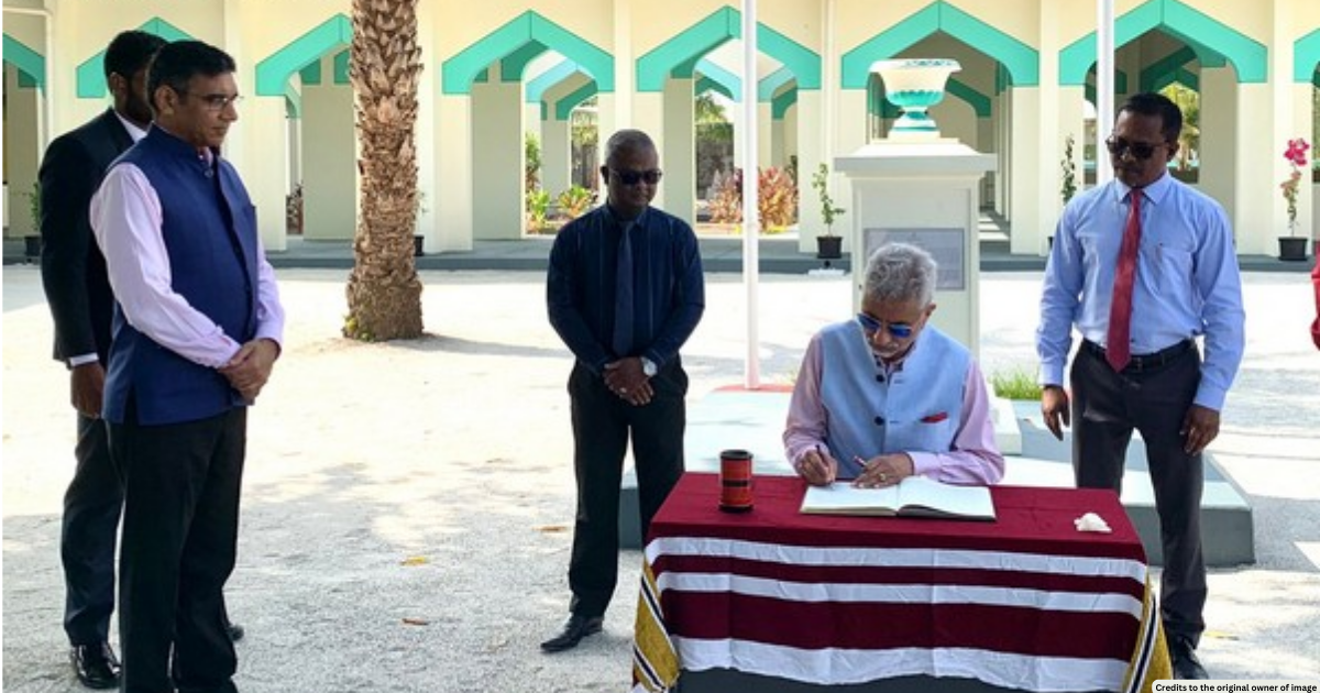 Jaishankar pays homage to Maldives national hero Thakururufaanu